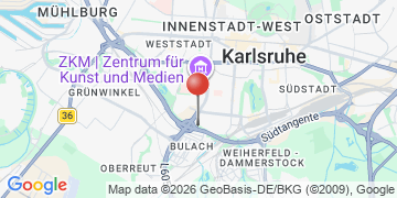 Wegbeschreibung - Google Maps anzeigen